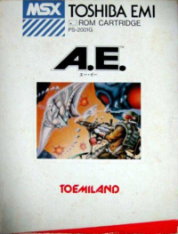 A.E. JP MSX JP box art